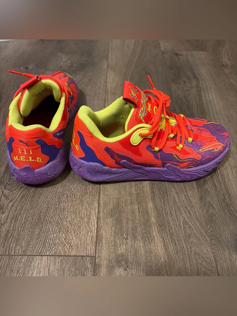 Puma x LaMelo Ball MB.03 Lo Lava 310847-01 Men's Athletic Basketball Shoes Sz 7